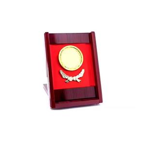 High Demand Custom Engraved <b>Wooden</b> <b>Box</b> Plaque Metal Material for Award Ceremonies or Corporate Recognition Factory Price - Product Image 1