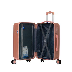 กระเป๋า523 ABS กระเป๋าเดินทางคุณภาพดีพร้อมล้อ4ล้อกระเป๋าเดินทางปรับแต่งโลโก้ได้ตามต้องการ - Product Image 1