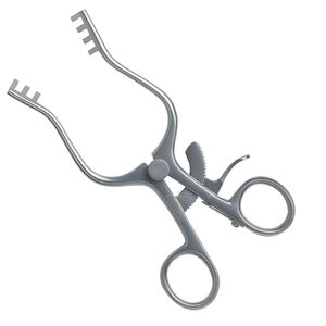 Rétracteur à retenue automatique ouest 3x4 dents tranchantes Instrument de chirurgie générale en acier inoxydable écarteur à retenue automatique ouest - Product Image 3