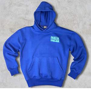 Sudadera con capucha de gran tamaño con estampado unisex de invierno 100% algodón polar - Product Image 1