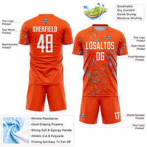 Uniforme de Fútbol Profesional, Camiseta de Fútbol Transpirable - Product Image 5