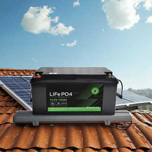 Batterie au lithium LiFePO4 12,8 V 150 Ah à décharge profonde pour le stockage d'énergie solaire pour les systèmes hybrides de caravanes - Product Image 2