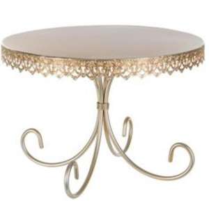 Soporte profesional para pasteles de panadería Exquisito metal dorado con aspecto pulido elegante y soporte resistente - Product Image 1