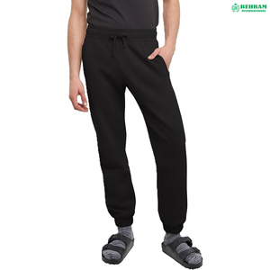 Pantalon de jogging en molleton personnalisé OEM pour homme, coupe ample décontractée, 300 GSM, bas de survêtement oversize avec poches, unisexe - Product Image 5