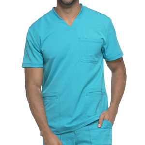 Tenues d'hôpital confortables pour hommes, uniformes de clinique, ensembles de blouses et pantalons de soins infirmiers pour hommes, vente en gros - Product Image 6