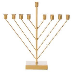 Creative <b>Black</b> Metal <b>Candle</b> Menorah for Christmas Decoration Wedding Centerpiece Candlestick <b>Holder</b> Home Table Top Decor - Product Image 5
