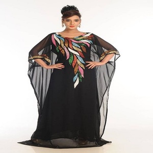 Abaya personnalisée Robe musulmane pour femme Caftan pour femme Robe musulmane décontractée et modeste pour femme à bas prix - Product Image 3