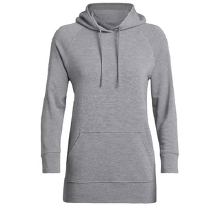 Sweat à capuche oversize tissé pour femme OEM, avec logo imprimé personnalisé et design asymétrique, streetwear éco-responsable - Product Image 1