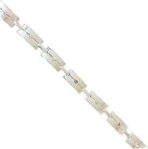 Bracelet pour femme en argent sterling 925, pierre précieuse en zircon cubique naturel, cadeau d'anniversaire, de mariage, de Noël, bijoux faits à la main - Product Image 1