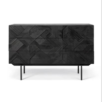 Meuble de rangement moderne blanc en bois massif personnalisé, 5 tiroirs, extensible, convertible, multi-usage pour bar à domicile, salon, salle de sport, entrée