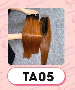ผมตรงธรรมชาติแบบมัด 100% ผมแท้ คุณภาพซุปเปอร์ดับเบิ้ลดรอน - Product Image 5