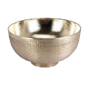 Anti Slip Kitchen Countertop <b>Bowl</b> Decorative Style Hammered Designer <b>Mixing</b> And Pudding Metal <b>Bowl</b> <b>With</b> <b>LID</b> Tabletop salad <b>Bowl</b> - Product Image 6
