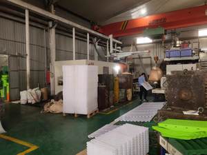 चिकन/बत्तख/खरगोश पैर चटाई पिंजरे के उपयोग के लिए प्लास्टिक रिसाव गोबर फर्श - Product Image 5