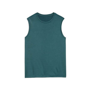 Texlera – Débardeur à capuche personnalisé pour homme, impression par transfert thermique de haute qualité, OEM sur mesure, respirant, tricoté 100 % - Product Image 3