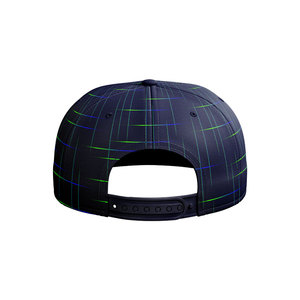 Casquette de baseball en coton de haute qualité avec logo brodé 3D, style sportif, casquette d'équipe de course pour hommes, impression en relief, panneau frontal à 5 panneaux pour le golf - Product Image 2
