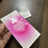 Mon Aura est une jolie plaque à cils en acrylique personnalisable, plaque à cils de beauté, impression de logo personnalisée, prix de gros, OEM