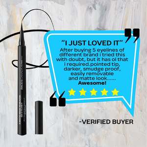 Stylo Eyeliner Liquide Mat Imperméable - Encre Noire de Haute Qualité - Product Image 2