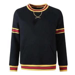 Customized Winter Women's Red Black Sorority Campus Crewneck Sweatshirt Front White-Black-Red Rib Sleeve Hem <b>Detail</b> <b>Quick</b> Dry - Product Image 1