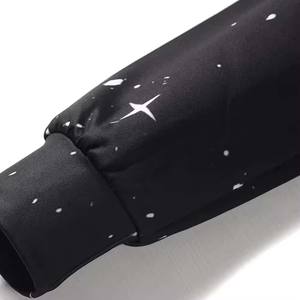 Fabrication conception personnalisée automne vente chaude hommes sweats à capuche décontracté 100% coton poche surdimensionné basket-ball régulier - Product Image 3