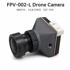 Cámara FPV 002 L para Drones Industriales, 1800TVL, 1/2/8 CMOS, WDR, Baja Iluminación, Baja Latencia, 125 Grados de Campo de Visión, 5V 40V - Product Image 1