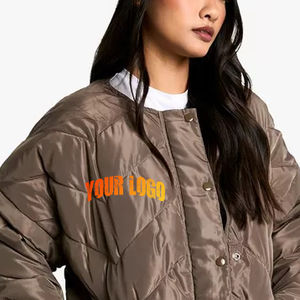 Doudoune respirante pour femme avec rembourrage matelassé doux et chaud vêtements d'extérieur d'hiver légers pour le voyage - Product Image 3