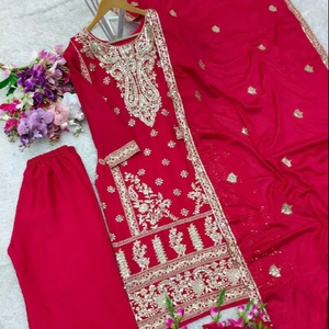 ชุดปาร์ตี้นักออกแบบชั้นนำ-sarara และ dupatta - Product Image 1