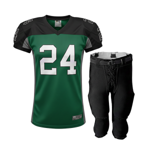 Maillot de football américain professionnel pour adultes en gros, uniforme de match, jersey en polyester 260GSM, vêtements de sport compétitifs - Product Image 4