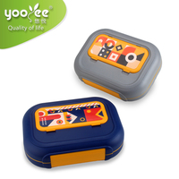 Boîte à lunch bento en acier inoxydable sans BPA pour enfants avec couverts