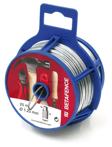 Filo en Bobina Zincado Brico 24 Rt Da Mt.50 Filo Mm.1,0 - Product Image 1
