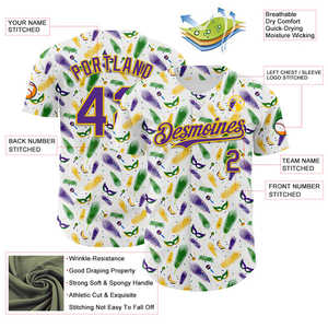 Vente en gros de maillot de baseball de première qualité authentique fournisseur d'usine tissu léger et respirant pour les tournois et les ligues - Product Image 3