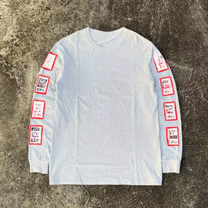 Chemise à manches longues pour homme, de haute qualité, vintage, avec logo personnalisé imprimé DTG, en coton doux et confortable, design décontracté, coupe ample. - Product Image 1