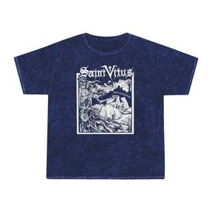 Men's Regular-Fit Short-Sleeve Crewneck T Shirt Bella Canvas Poly-Cotton Short-Sleeve T-Shirt <b>Tie</b> Dye T Shirt Gray - Product Image 4