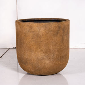 Plantes décoratives pour jardin et maison et aménagement paysager Jardinières en béton à finition naturelle Tailles polyvalentes - Product Image 2