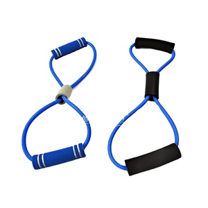 Melenlt Fascia Elastica a Forma di 8 in TPE <span class=keywords><strong>per</strong></span> Allenamento Fitness, Espansore <span class=keywords><strong>per</strong></span> Spalle e Petto, <span class=keywords><strong>per</strong></span> Yoga ed <span class=keywords><strong>Esercizi</strong></span> di Postura - Product Image 3