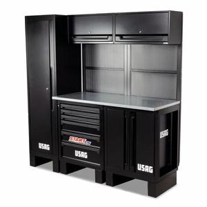 ตู้เก็บเครื่องมือช่างเหล็กยี่ห้อ Usag Steel Top Workshop สำหรับการจัดระเบียบและประสิทธิภาพการทำงานที่ดีขึ้น - Product Image 1