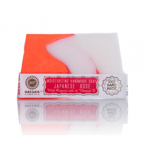 Savon en barre de 80g à la rose impériale, marque privée OEM, soin floral de luxe, nettoyant pour le corps et le visage, peau lisse, élégant - Product Image 1
