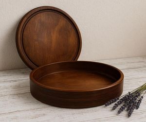 Plateau de service rectangulaire en miroir fait à la main, écologique et luxueux, avec poignées, pour la décoration de la maison et la salle à manger - Product Image 3