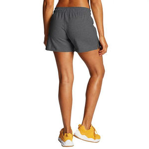 Vente en gros de shorts en polaire pour femmes de couleur unie avec cordon de serrage taille haute de qualité supérieure shorts en coton pour femmes nouveau style - Product Image 2