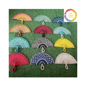 Eco-Friendly Seagrass Hand <b>Fan</b> for <b>Wall</b> Hanging Natural Handmade Home <b>Decor</b> Item for Wholesale Export Sale - Product Image 6