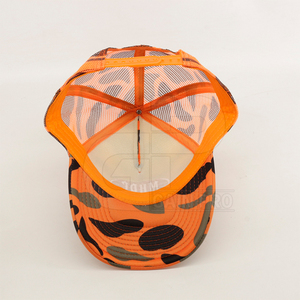 Sombrero de camionero con logotipo bordado de alta calidad Sombrero trasero de malla personalizado para promociones Sombrero de camionero de malla de último diseño - Product Image 3