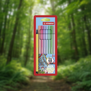 STABILO Fineliner '<b>Pen</b> 68' Case of 8 Pastel Case with 10 PU-for Writing & Correction Supplies - Product Image 3