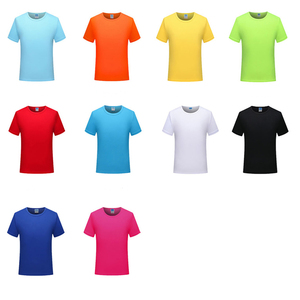 เสื้อยืดสำหรับผู้ชายและผู้หญิงเสื้อยืดผ้าโพลีเอสเตอร์100% เรียบเสื้อยืดแห้งเร็วงานตามสั่งเสื้อยืดกีฬาแบบไม่มีลายพิมพ์โลโก้ออกแบบได้ตามต้องการ - Product Image 3