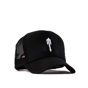 Gorro con logotipo personalizado con 5 paneles de malla en la espalda, parche bordado en 3D unisex, transpirable e impermeable - Product Image 2