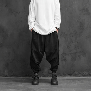 Extérieur Hiver 450 GSM Baggy Pantalon de survêtement Hommes Streetwear Polaire Jogger Pantalon Pyjama Hommes - Product Image 2