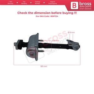 BDP724 Limitador de Apertura de Puerta Delantera para Astra J Cascada 160010 13270665 - Product Image 5