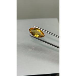 พลอยซิทรินธรรมชาติขนาด6X3มม. สำหรับทำเครื่องประดับ - Product Image 4