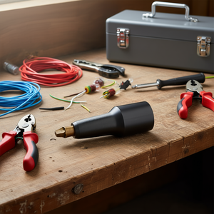 Poinçon en acier Knipex pour pince à sertir les fils 90 70 220, outil pour des applications de sertissage efficaces - Product Image 3