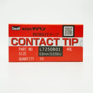 溶接機用アクセサリー溶接ロボット用コンタクトチップOTC/Daihen Chrome-Zirconium Copper Conductive tip