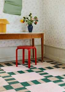 พรมถัก evelina Kroon ลายพลัมพรมปอกระเจาดีไซน์เนอร์ทอมือขนสัตว์พรมปูพื้นหลากสีทันสมัยสำหรับห้องนั่งเล่นโรงแรม - Product Image 5