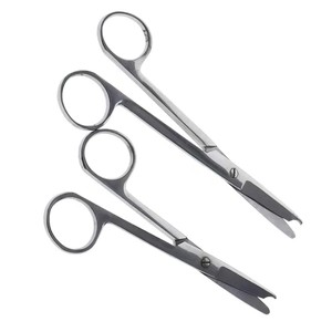 Instruments chirurgicaux orthopédiques ciseaux à Iris pointe droite en acier inoxydable 140mm ciseaux de chirurgie - Product Image 6